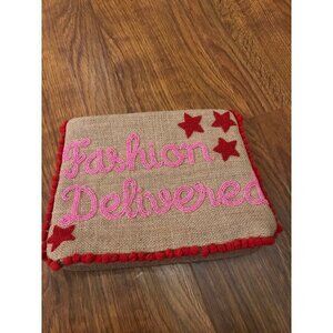 Island to East Side embellished clutch